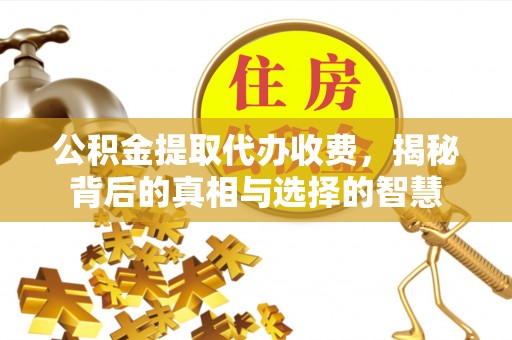 且末公积金提取代办收费，揭秘背后的真相与选择的智慧