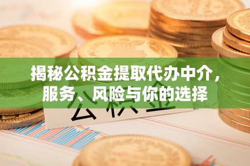 且末揭秘公积金提取代办中介，服务、风险与你的选择