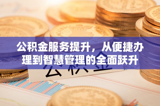 且末公积金服务提升，从便捷办理到智慧管理的全面跃升