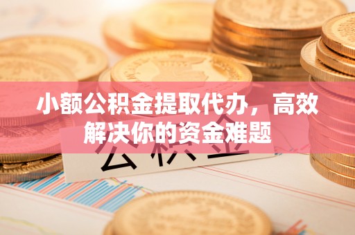 且末小额公积金提取代办，高效解决你的资金难题