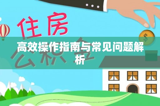 且末高效操作指南与常见问题解析