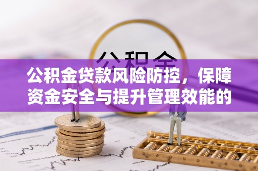 且末公积金贷款风险防控，保障资金安全与提升管理效能的多维度探索