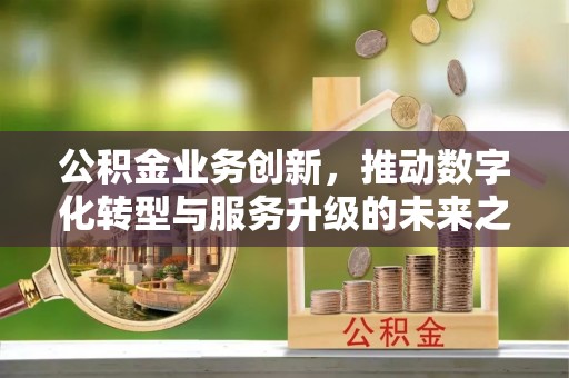 且末公积金业务创新，推动数字化转型与服务升级的未来之路