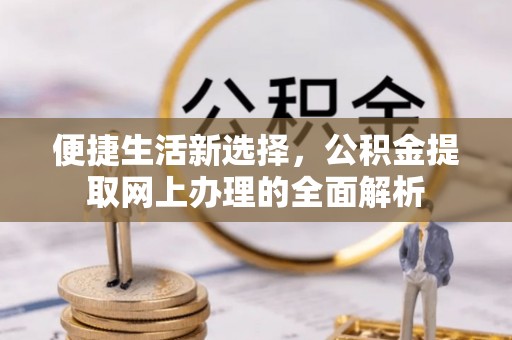 且末便捷生活新选择，公积金提取网上办理的全面解析
