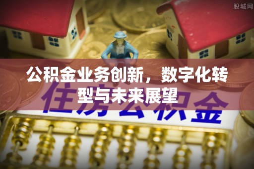 且末公积金业务创新，数字化转型与未来展望