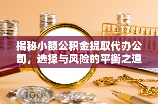 且末揭秘小额公积金提取代办公司，选择与风险的平衡之道