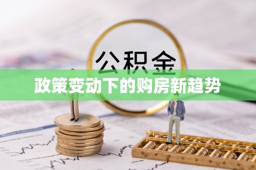 且末政策变动下的购房新趋势