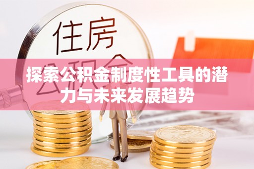 且末探索公积金制度性工具的潜力与未来发展趋势