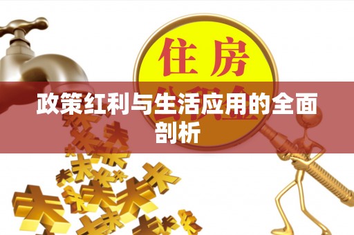 且末政策红利与生活应用的全面剖析