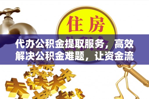 且末代办公积金提取服务，高效解决公积金难题，让资金流动更自由