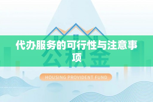 且末代办服务的可行性与注意事项