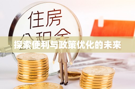且末探索便利与政策优化的未来