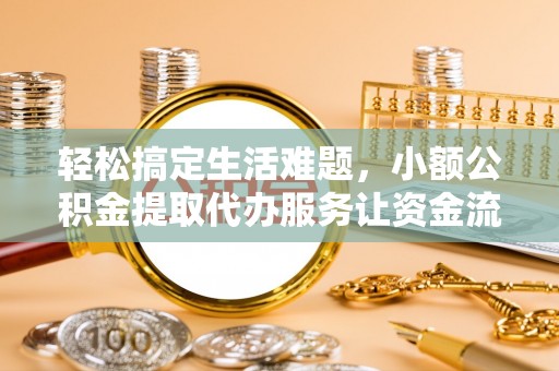 且末轻松搞定生活难题，小额公积金提取代办服务让资金流动更便捷