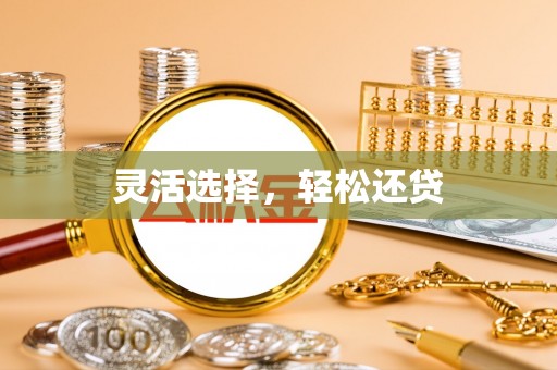且末灵活选择，轻松还贷